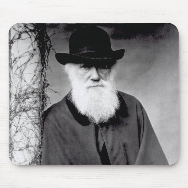 Porträt von Charles Darwin 1881 Mousepad (Vorne)