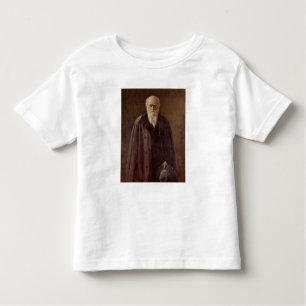 Porträt von Charles Darwin 1883 Kleinkind T-shirt