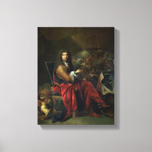 Porträt von Charles Le Brun (1619-90) 1686 (Öl an Leinwanddruck