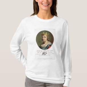 Porträt von Charles V, genannt "den klugen" Köni T-Shirt