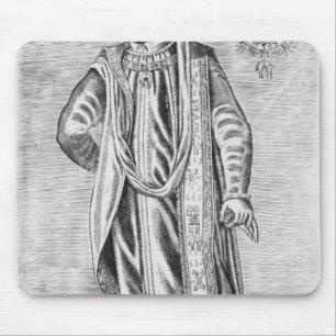 Porträt von Charles V, heiliger römischer Kaiser Mousepad