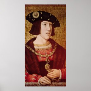 Porträt von Charles V Poster