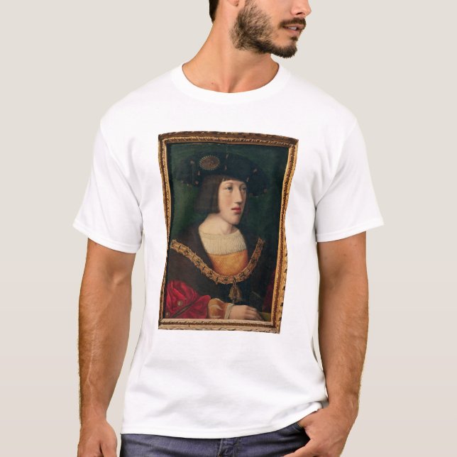 Porträt von Charles V T-Shirt (Vorderseite)
