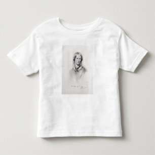 Porträt von Charlotte Bronte, graviert von Kleinkind T-shirt