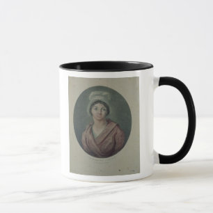 Porträt von Charlotte Corday nach 1793 Tasse
