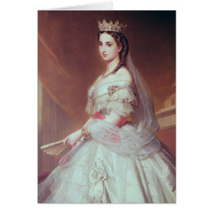Porträt von Charlotte von Saxe-Coburg-Gotha