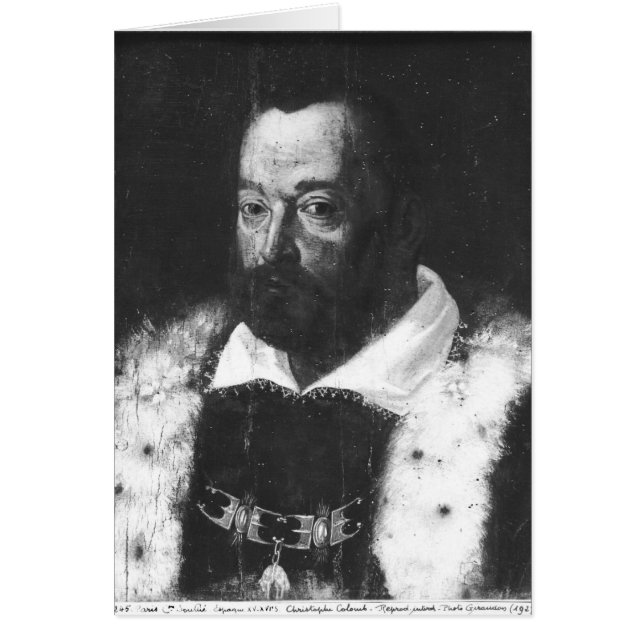 Porträt von Christoph Kolumbus (Vorne)