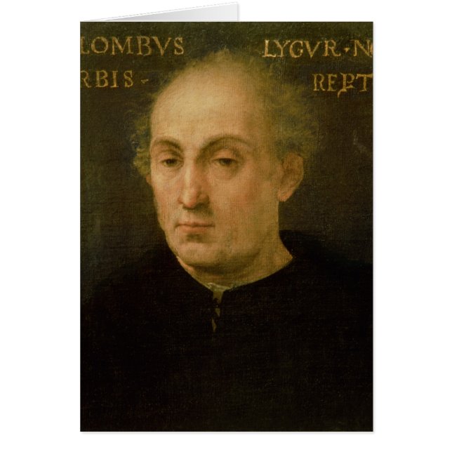 Porträt von Christoph Kolumbus (Vorne)