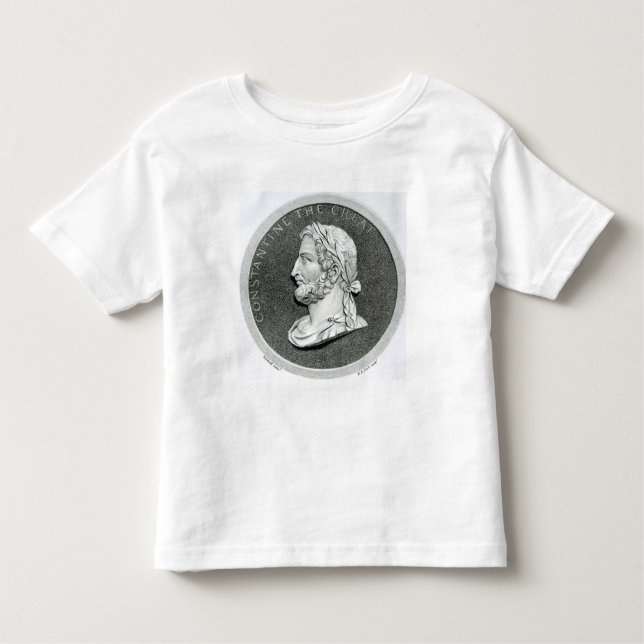 Porträt von Constantine das große Kleinkind T-shirt (Vorderseite)