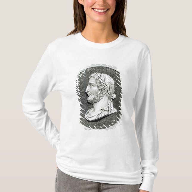 Porträt von Constantine das große T-Shirt (Vorderseite)