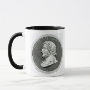 Porträt von Constantine das große Tasse