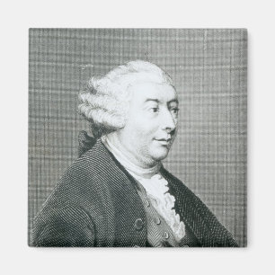 Porträt von David Hume Magnet