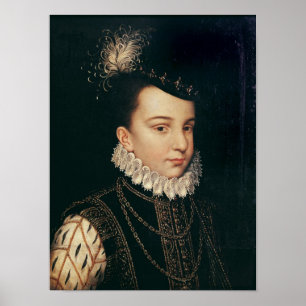 Porträt von De Frankreich Francois Hercule Poster