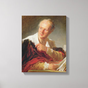 Porträt von Denis Diderot c.1769 Leinwanddruck