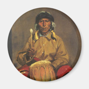 Porträt von Dieguito Roybal von Robert Henri Magnet