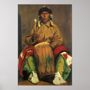 Porträt von Dieguito Roybal von Robert Henri Poster