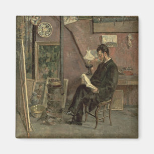 Porträt von Doktor Martinez, 1878 (Öl auf Magnet