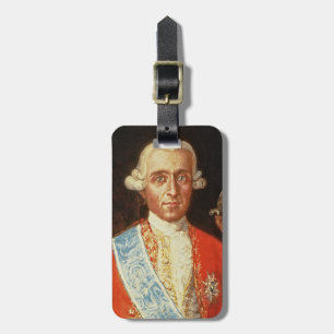 Porträt von Don Jose Monino y Redondo I Gepäckanhänger