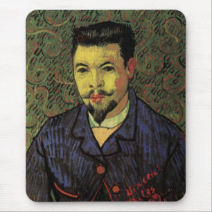 Porträt von Dr. Felix Rey von Vincent van Gogh Mousepad