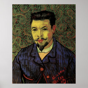 Porträt von Dr. Felix Rey von Vincent van Gogh Poster