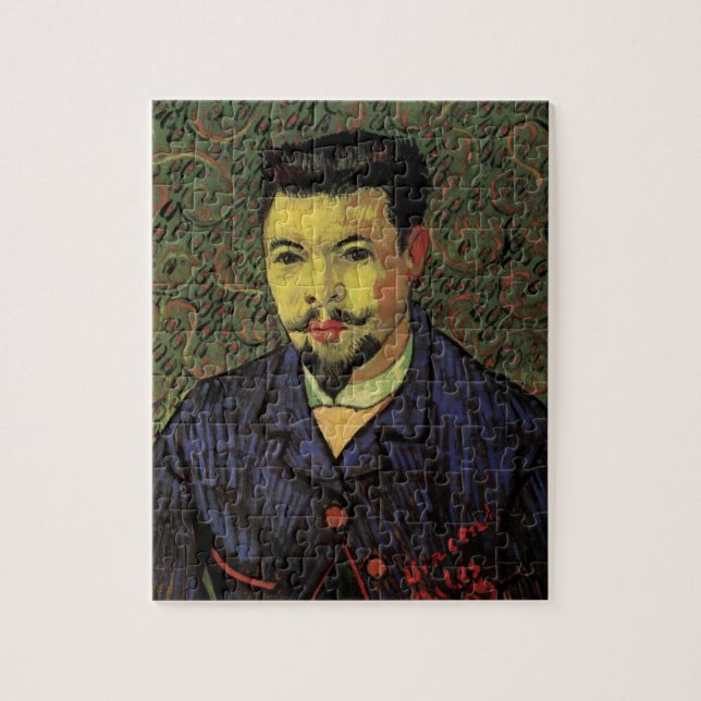 Porträt von Dr. Felix Rey von Vincent van Gogh Puzzle (Vertikal)