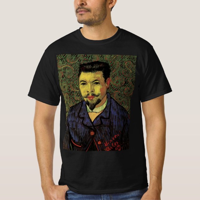 Porträt von Dr. Felix Rey von Vincent van Gogh T-Shirt (Vorderseite)