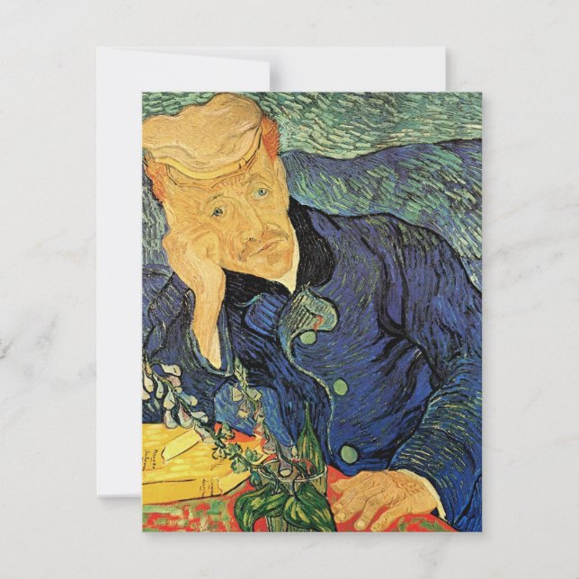 Porträt von Dr. Gachet von Vincent van Gogh (Vorderseite)