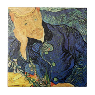 Porträt von Dr. Gachet von Vincent van Gogh Fliese