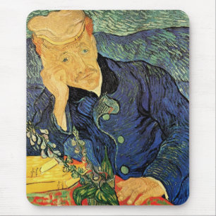 Porträt von Dr. Gachet von Vincent van Gogh Mousepad