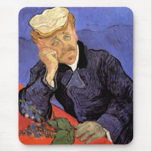 Porträt von Dr. Gachet von Vincent van Gogh Mousepad