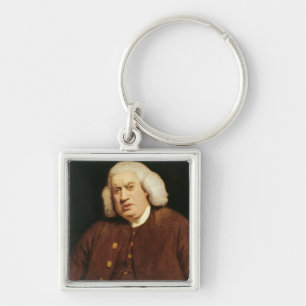 Porträt von Dr. Samuel Johnson Schlüsselanhänger