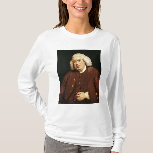 Porträt von Dr. Samuel Johnson T-Shirt (Vorderseite)