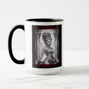 Porträt von Drusella Arkaevis AI-Kunst von Xzendor Tasse