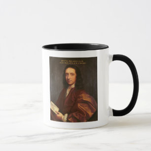 Porträt von Edmond Halley, c.1687 Tasse