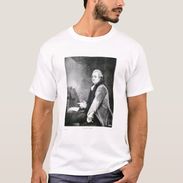 Porträt von Edward Gibbon T-Shirt (Vorderseite)