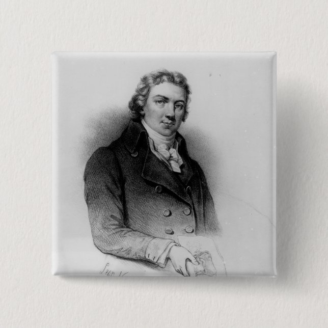 Porträt von Edward Jenner Button (Vorderseite)
