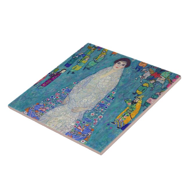 Porträt von Elisabeth Lederer, Gustav Klimt Fliese (Seite)