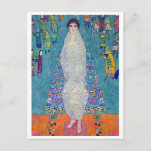 Porträt von Elisabeth Lederer, Gustav Klimt Postkarte