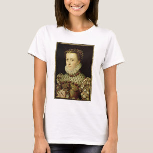 Porträt von Elizabeth von (1554-92) Königin O T-Shirt