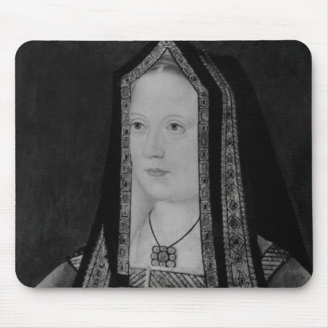 Porträt von Elizabeth von York Mousepad (Vorne)