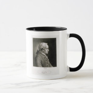 Porträt von Emmanuel Kant, deutscher Philosoph Tasse