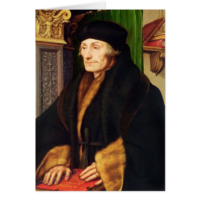 Porträt von ERASMUS, 1523 (Vorne)