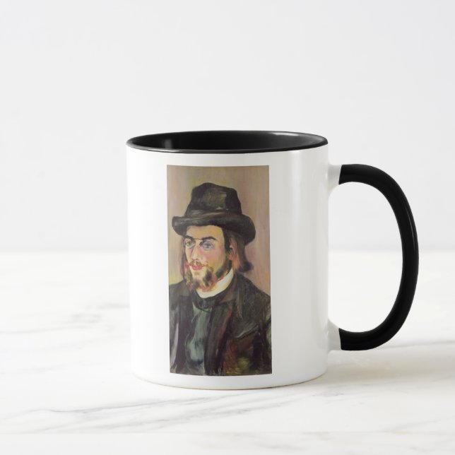 Porträt von Erik Satie c.1892 Tasse (Rechts)