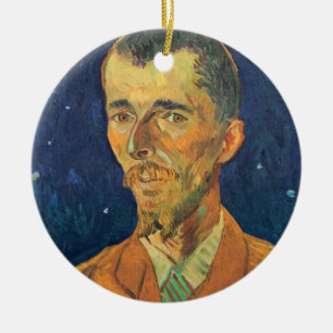 Porträt von Eugene Boch von Vincent van Gogh Keramik Ornament