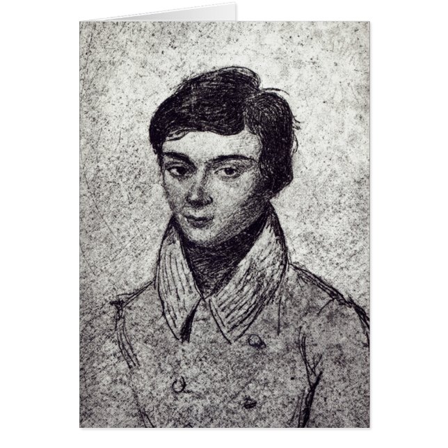 Porträt von Evariste Galois (Vorne)