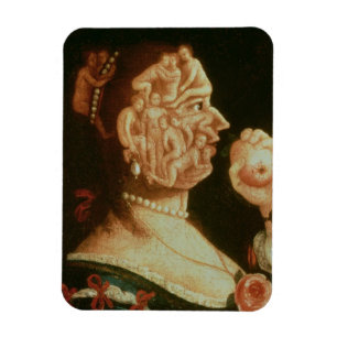 Porträt von Eve (Öl) Magnet