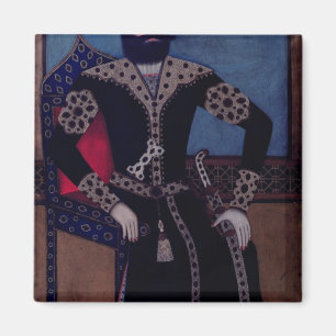 Porträt von Fath-Ali, Shah vom Iran, Magnet