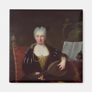 Porträt von Faustina Bordoni, Handels Sänger Magnet