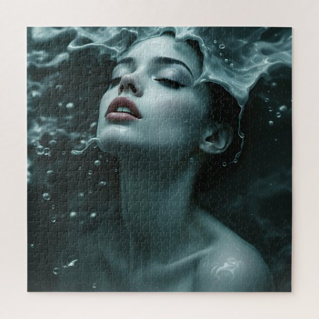 Porträt von Fine Art Fashion Puzzle (Vertikal)