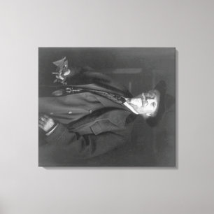 Porträt von Fotografie "Buffalo Bills" Cody Leinwanddruck